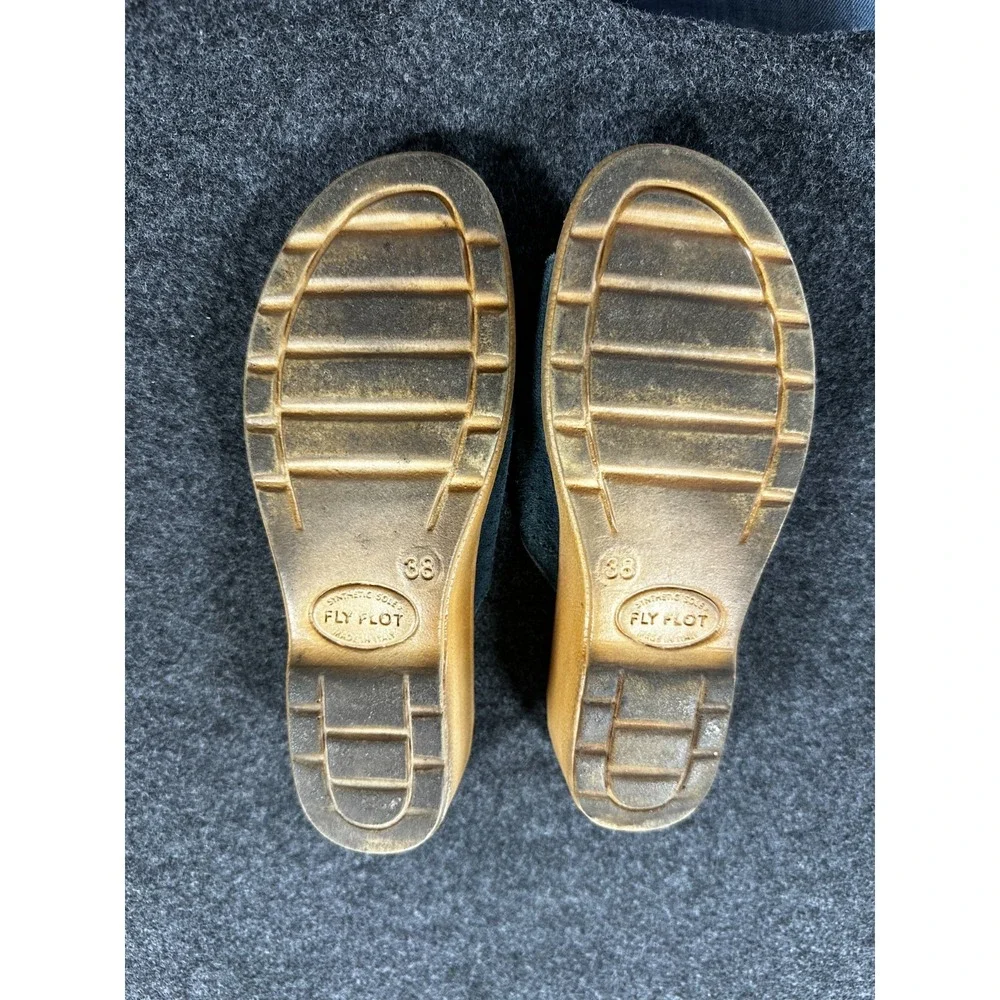 Fly Flot - Slide Navy Anti Shock Anatomic Slip On Shoe EU 38 US 7-7.5 Beach